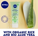 Nivea Face Rice Scrub Purifying, Organic Rice & Bio Aloe Vera, Combination Skin, 75ml