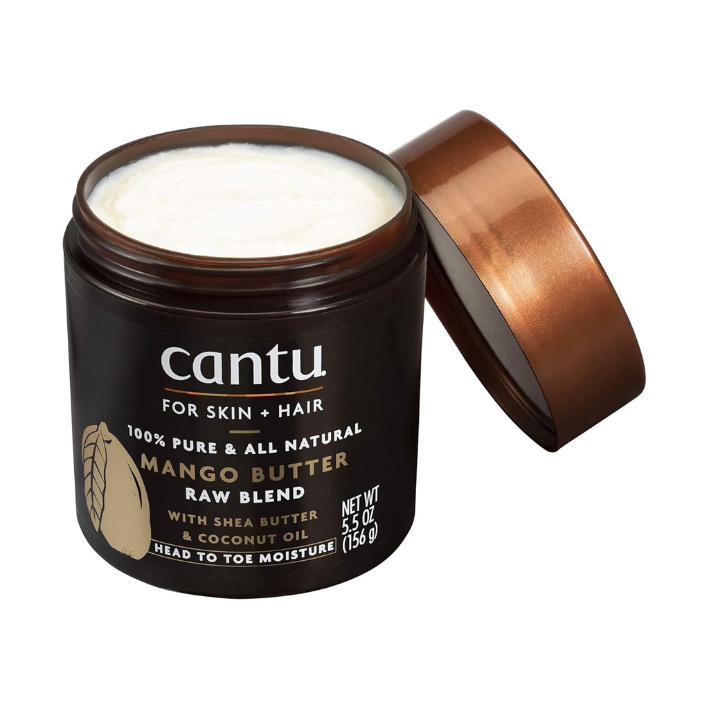 Cantu Mango Butter Raw Blend With Shea Butter & Coconut Oil 156 G