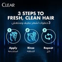 Clear Men's Anti-dandruff Shampoo Cool Sport Menthol, 700 ml