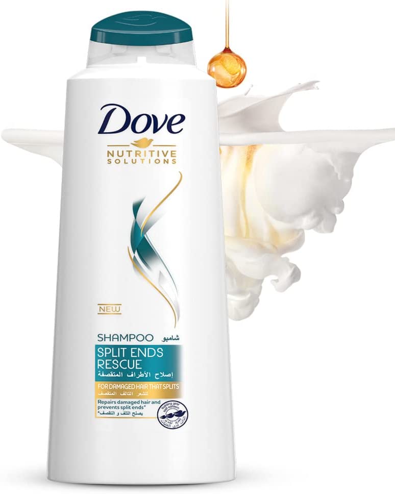 Dove Split Ends Rescue Shampoo, 600ml