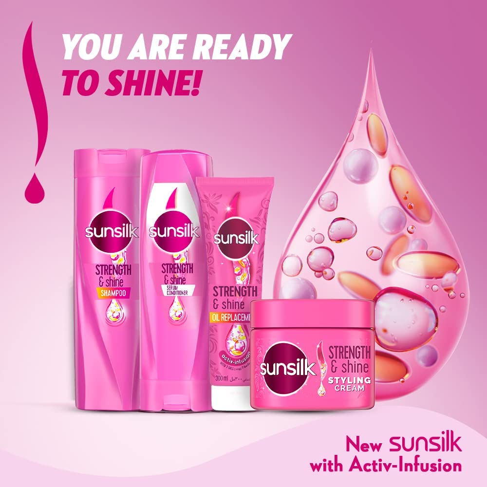 Sunsilk Shampoo Shine & Strength, 400ml