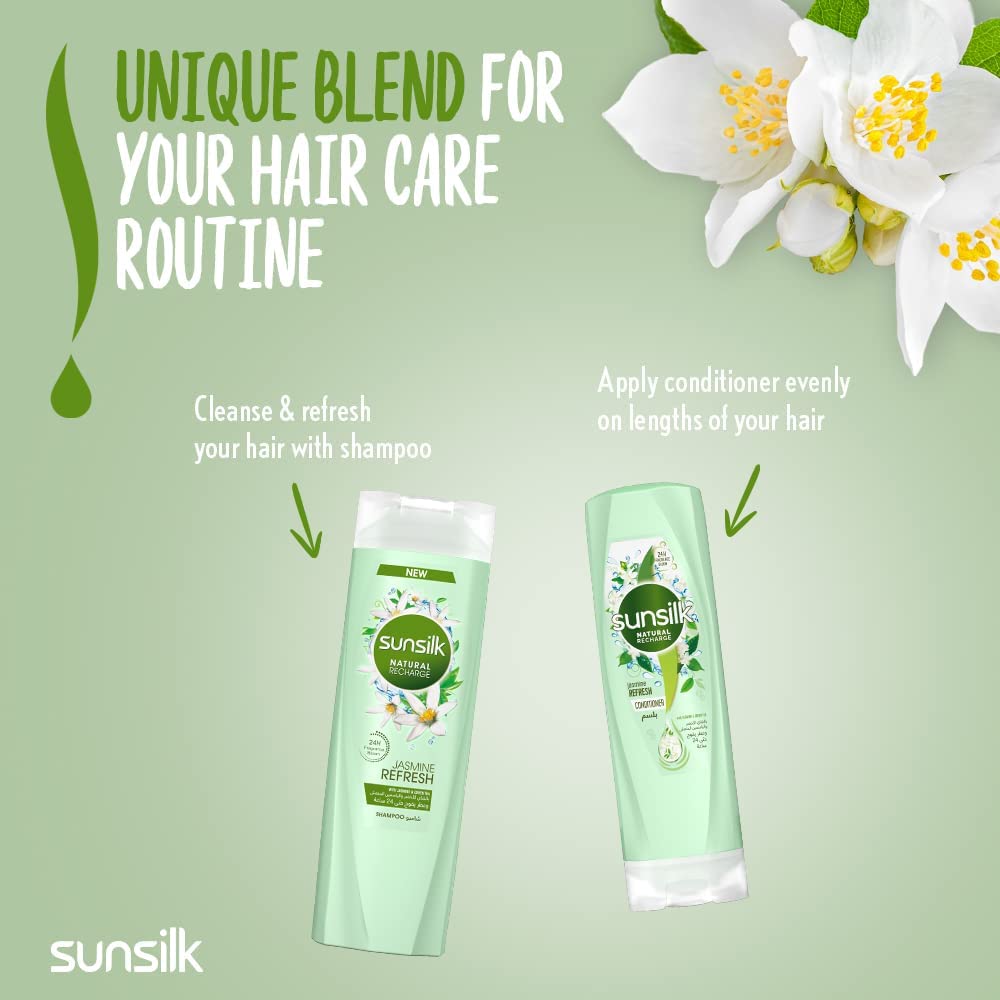 Sunsilk Shampoo Jasmine Refresh, 400ml