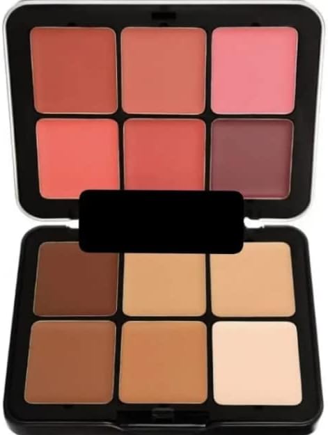 Yoland Beauty 12 Color Blending Color Contour and Blusher Palette for Sculpting and Illuminating Natural Color