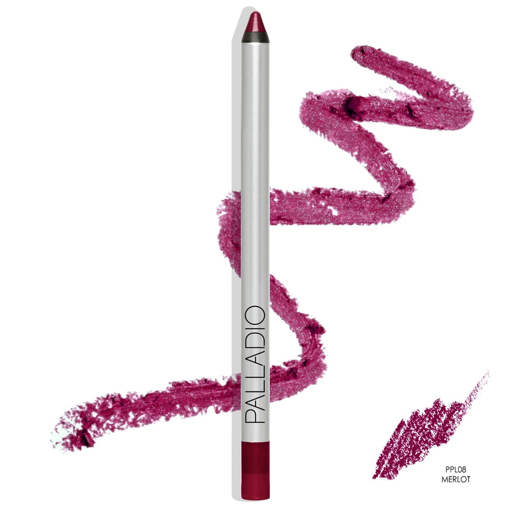 Palladio Precision Lip Liner, Silicone Based Liner, Makeup Lip Outliner