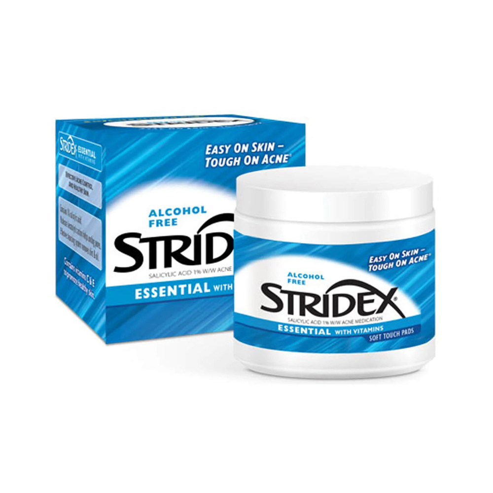 Stridex Essential with Vitamins , 55 Pads