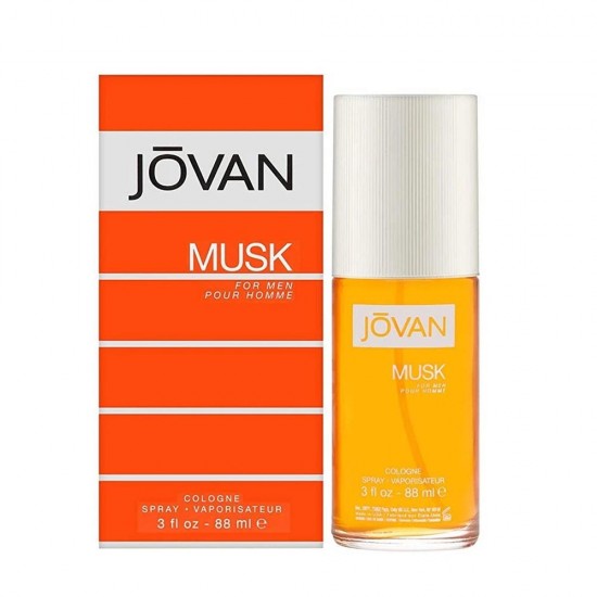 Jovan Concentrated Men's Perfume 88 ml Musk Eau de Cologne Orange