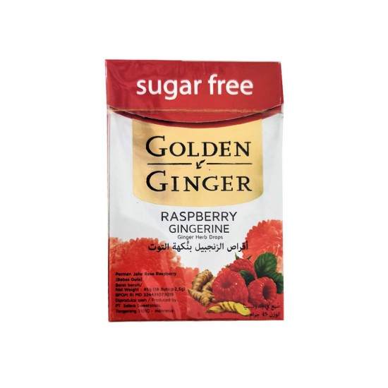 Golden Ginger Ginger Throat Lozenges 45 gm Red Berries