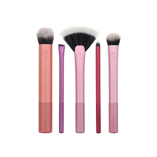 Real Techniques Basic Makeup Brush Set 5 Brushes 01895