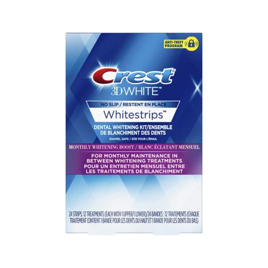 Crest 3D White Teeth Whitening Strips 24 Strips