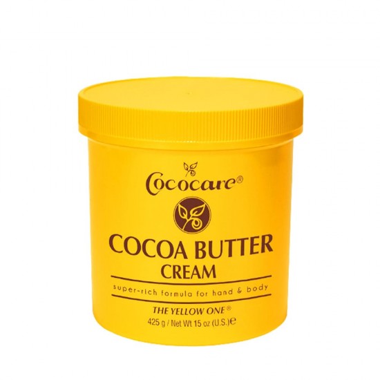 Cococare Cocoa Butter Cream 425 gm for hands and body, yellow