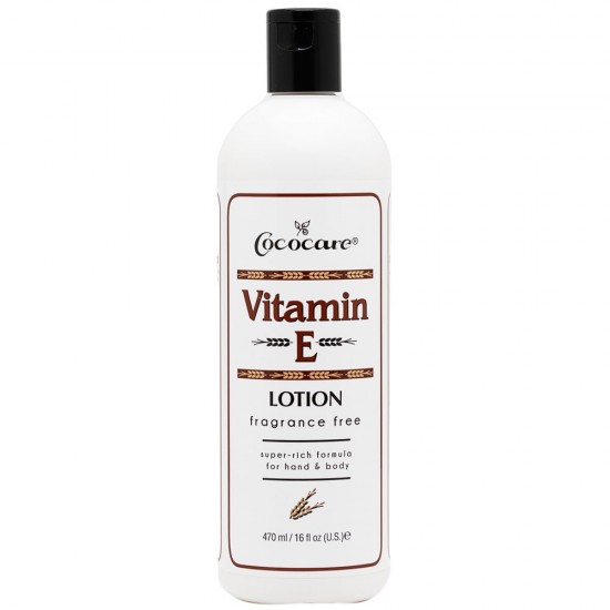 Cococare Vitamin E Lotion 470 ml to moisturize the body and hands