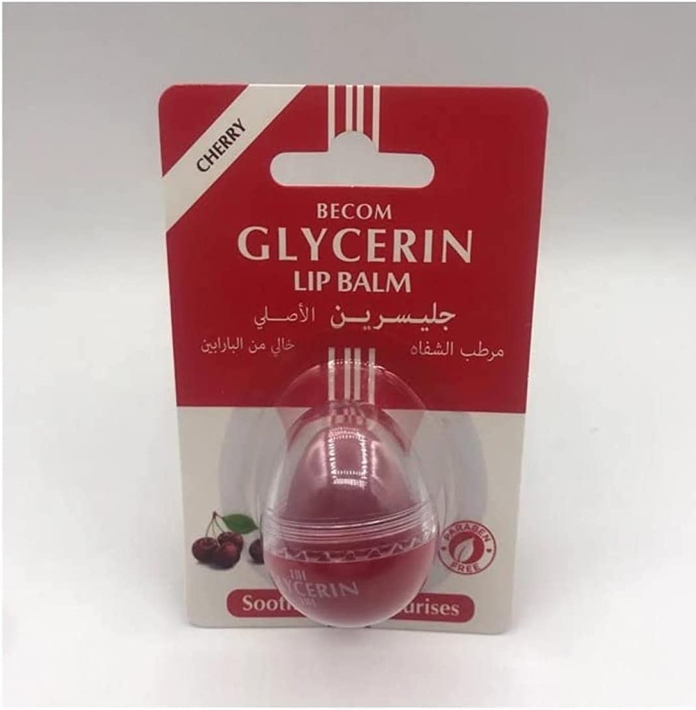 Glycerin Original Paraben-free Cherry Lip Balm