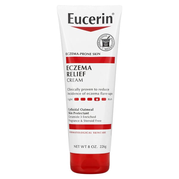 Eucerin Eczema Relief Cream 226 gm l reduce the incidence of eczema flare ups
