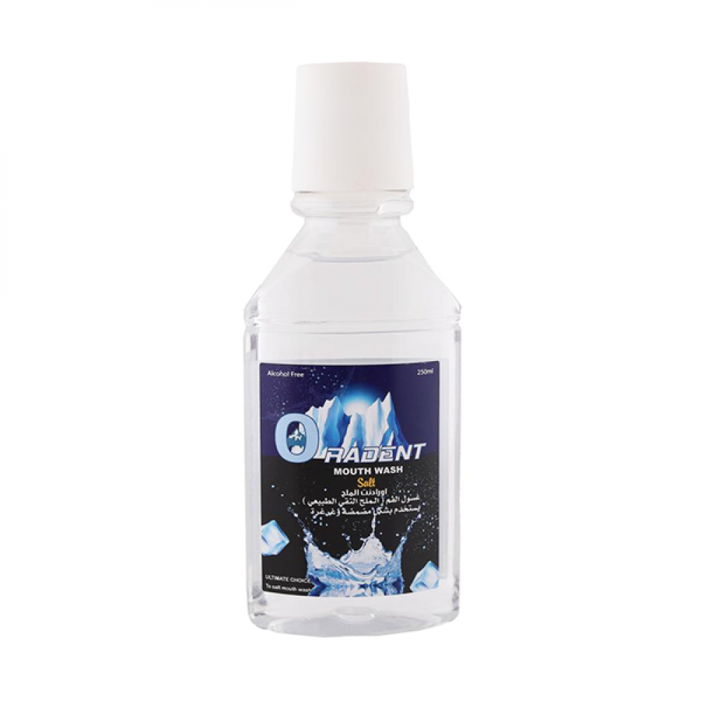 Oradent Mouthwash Pure Salt 250 Ml