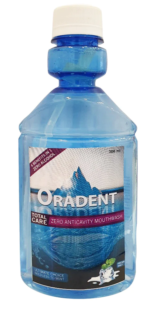 Oradent Mouthwash Complete Care 300 Ml