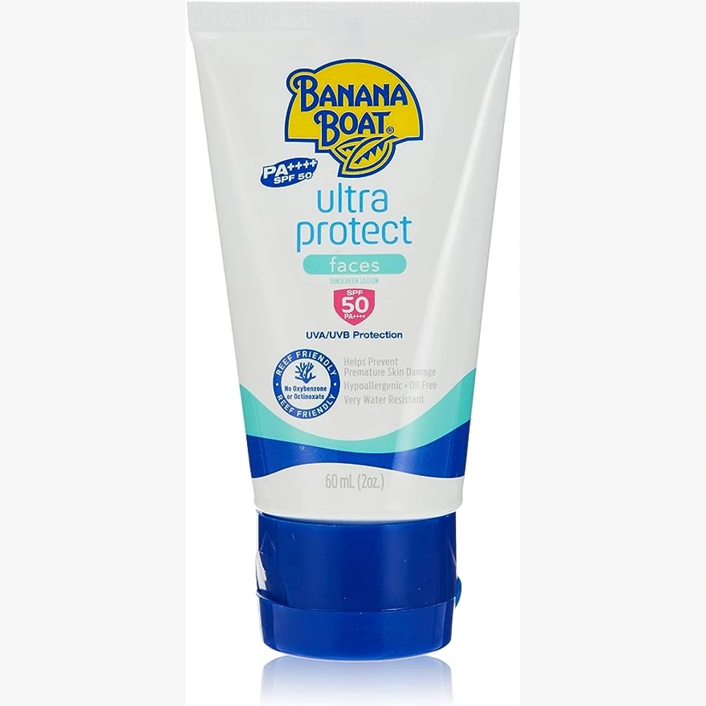 Banana Boat Ultra Protect Faces Sunscreen Lotion Spf50 60 Ml