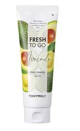 Tony Moly Fresh To Go Avocado Foam Cleanser