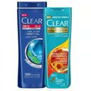 Clear Men Anti-dandruff Shampoo Cool Sport Menthol 400ml + Clear Men Anti-dandruff Shampoo For Dandruff Prone Scalp Cool Sport Menthol 350ml
