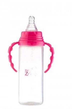 Baby Zone Plastic Bottle With Two Handles 330 Ml