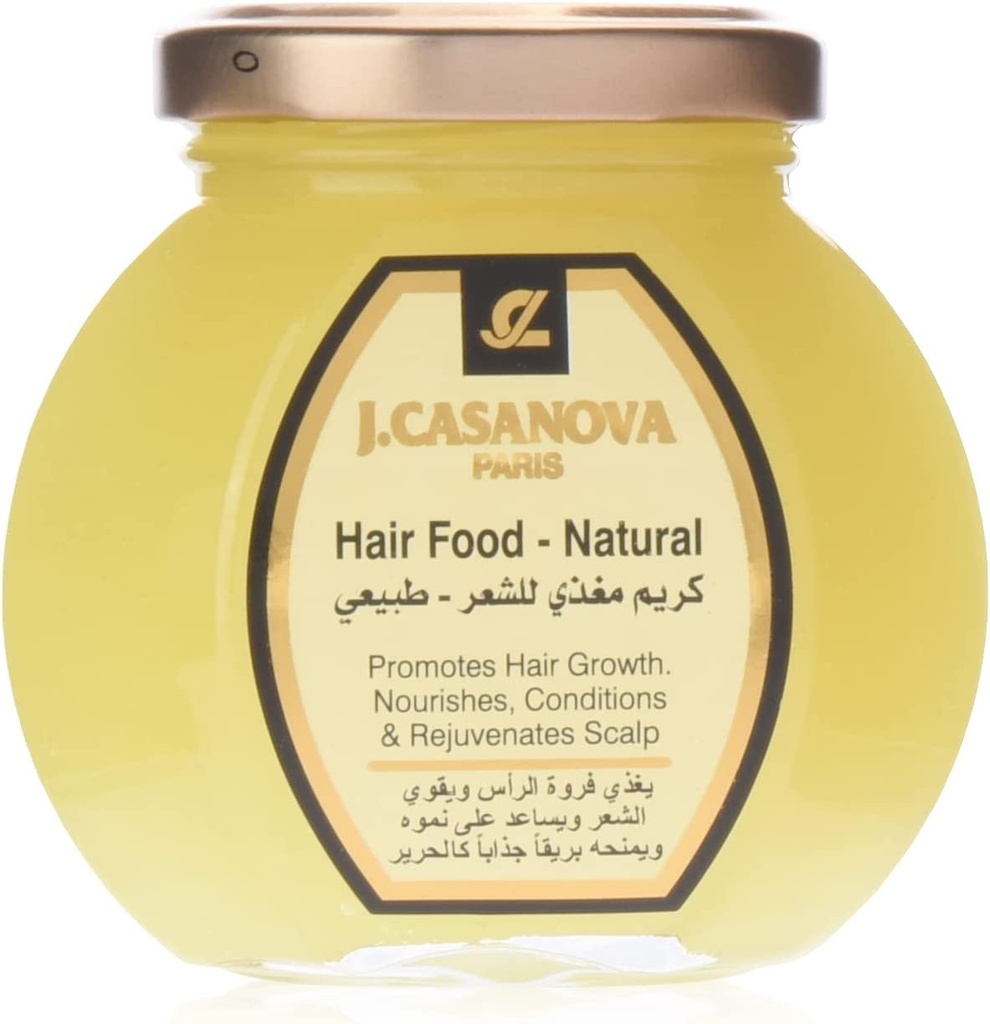 Casanova Hair Cream 150 Ml Hair Food Natural Yellow