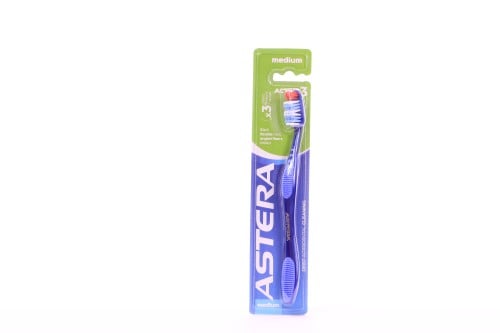 Astera Active Toothbrush - 3 Medium Bristles