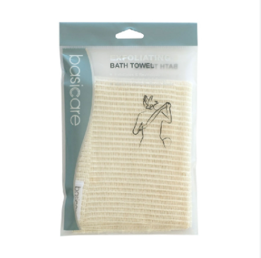 Basic Care Exfoliating Bath Towel 2141