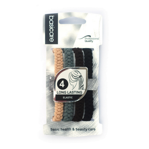 Basic Care Hair Tie 4 Bundles 3448