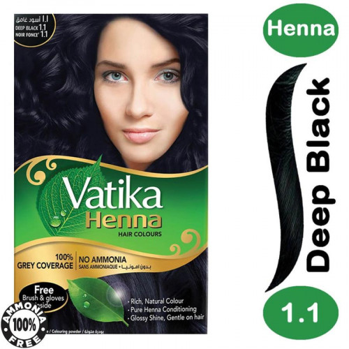 Vatika Dark Black Henna 60 Gm