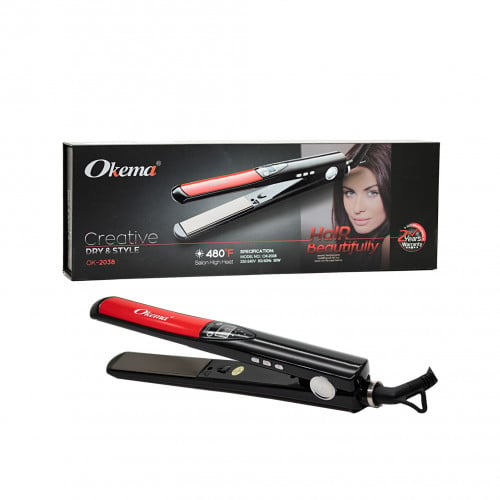 Okema Hair Straightener Ok-2038