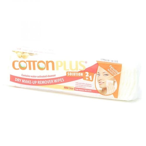 Cotton Plus Argan Water Makeup Remover 80 Pieces 80/ar