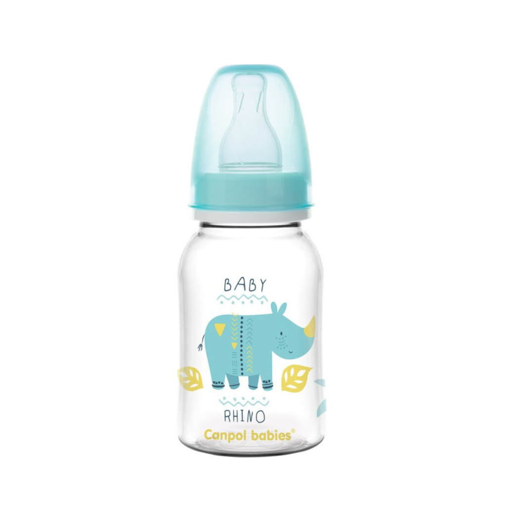 Canpol Baby Baby Feeding Bottle, Blue, Bpa-free, 120 Ml