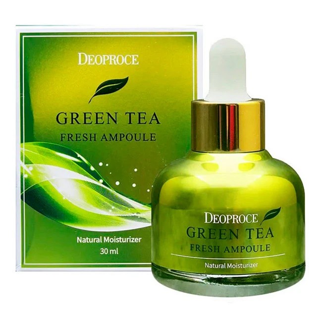 Deoproce Green Tea Fresh Ampoule , 30ml