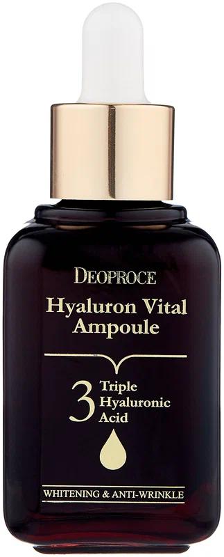 Deoproce Hyaluron Vital Ampoule 50ml , whitening & Antiwrinkle