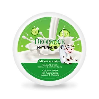Deoproce Natural Skin Milk and Cucumber Nourishing Cream 100g