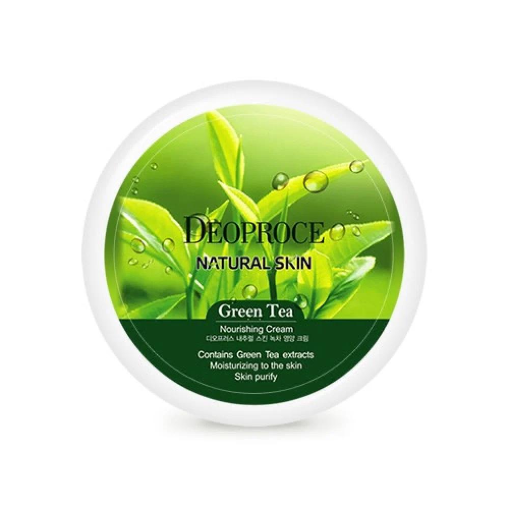 DEOPROCE NATURAL PERFECT SOLUTION Green Tea Nourishing Cream , 100 gm