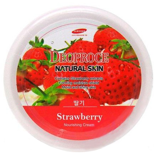 DEOPROCE NATURAL SKIN Strawberry Nourishing Cream , 100 gm