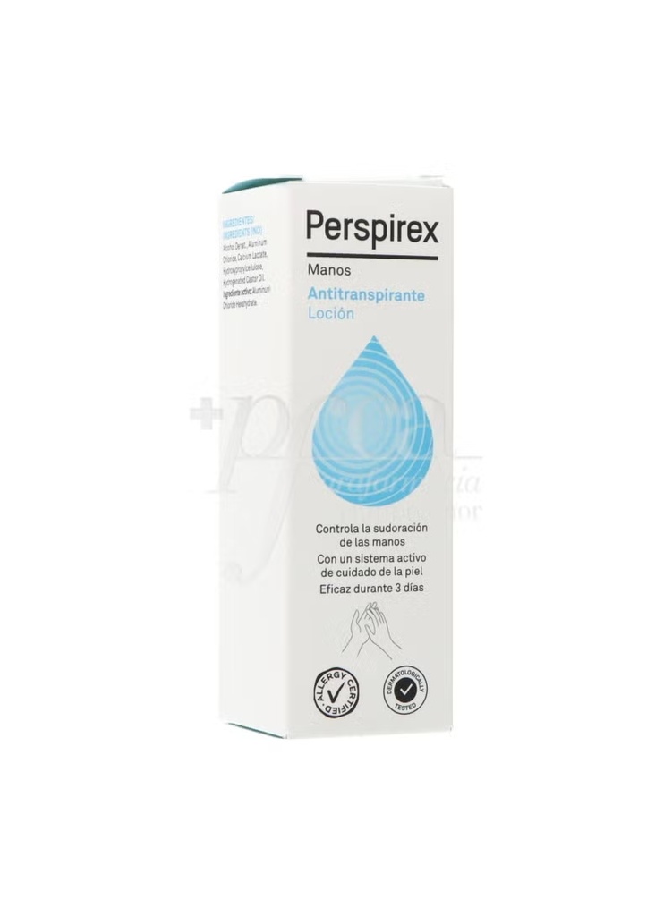 Perspirex Anti prespirant Hand Lotion 100ml