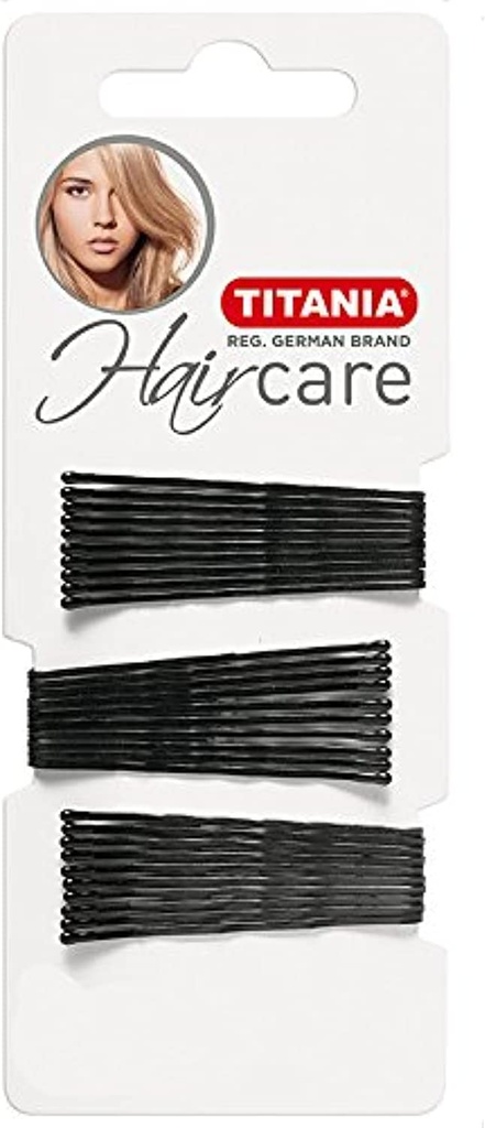 Titania Hair Pins Set 30 Pieces - Black