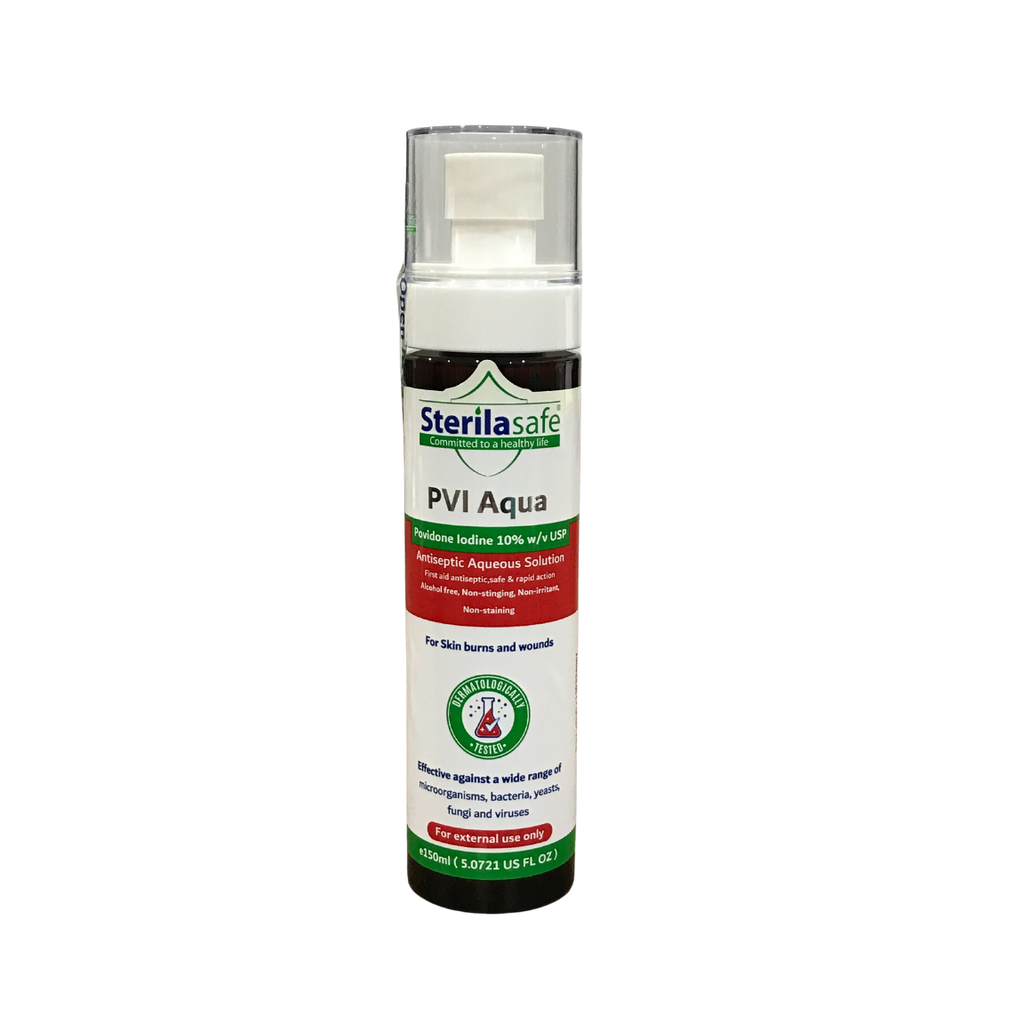 Sterilasafe Pvi Aqua Antiseptic Aqueous Solution