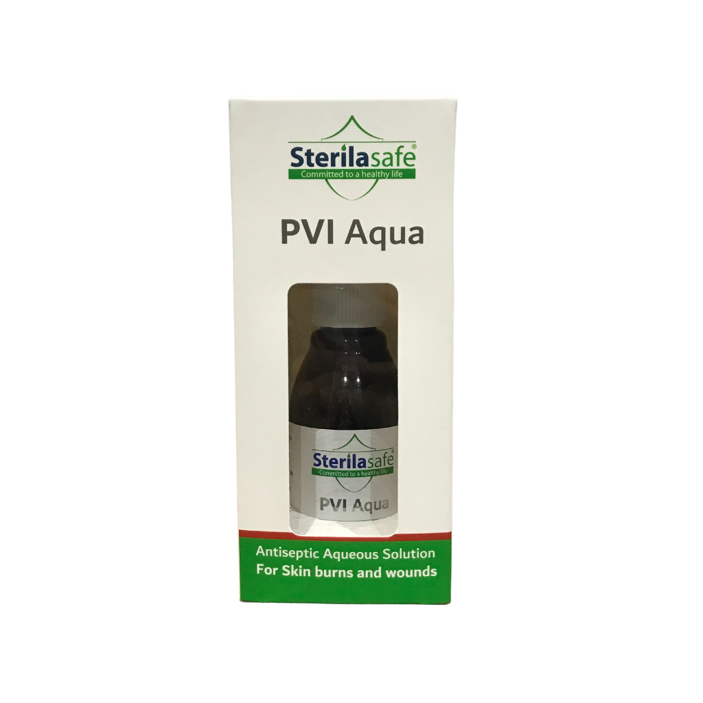 Strelasafe Antiseptic Solution Containing Povidone-iodine 10% - 50 Ml