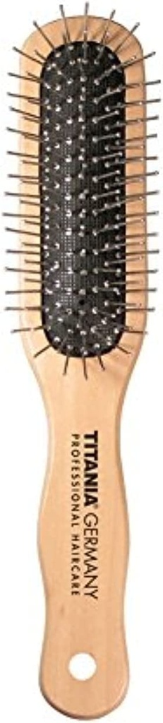 Titania 2826 Professional Hair Care Wooden Brush Beige