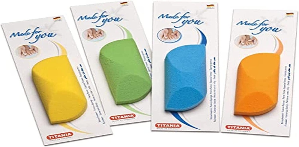 Titania Pumice Sponge For Hand/feet - Green