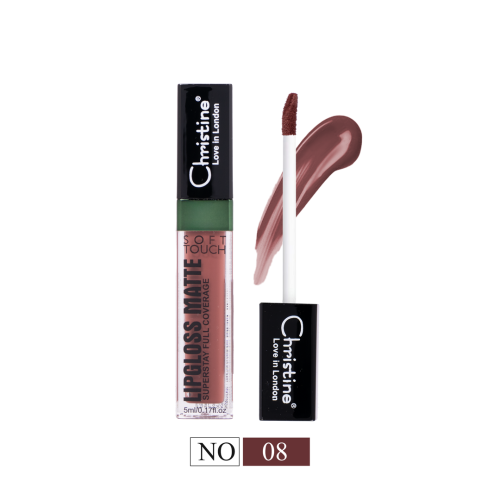 Christine Matte Liquid Lipstick No 08 Ch2025