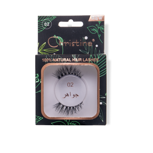 Christine Natural Hair Lashes No 02 Ch-e2115