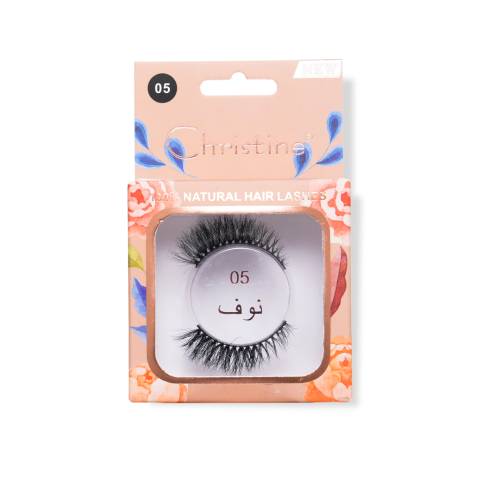 Christine Natural Hair Lashes No 05 Ch-e2115