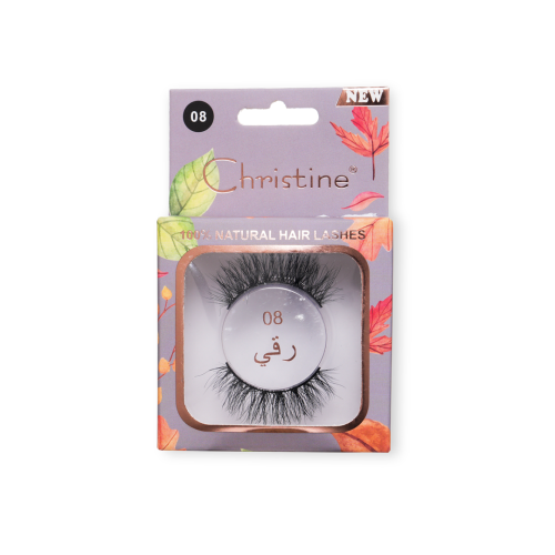 Christine Natural Hair Lashes No 08 Ch-e2115