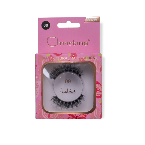 Christine Natural Hair Lashes No 09 Ch-e2115