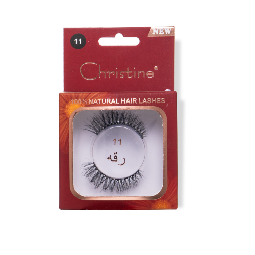 Christine Natural Hair Lashes No 11 Ch-e2115