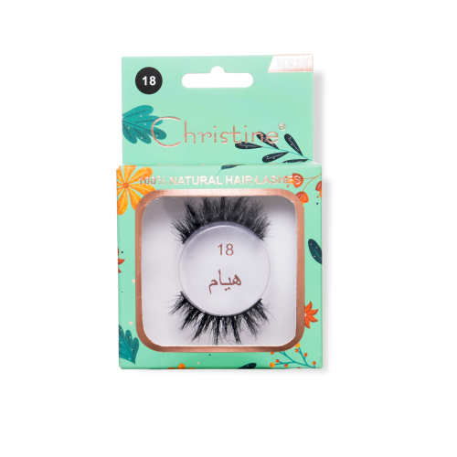 Christine Natural Hair Lashes No 18 Ch-e2115