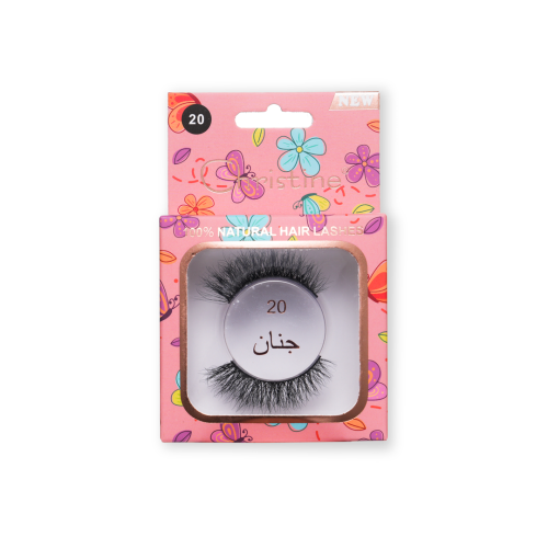 Christine Natural Hair Lashes No 20 Ch-e2115